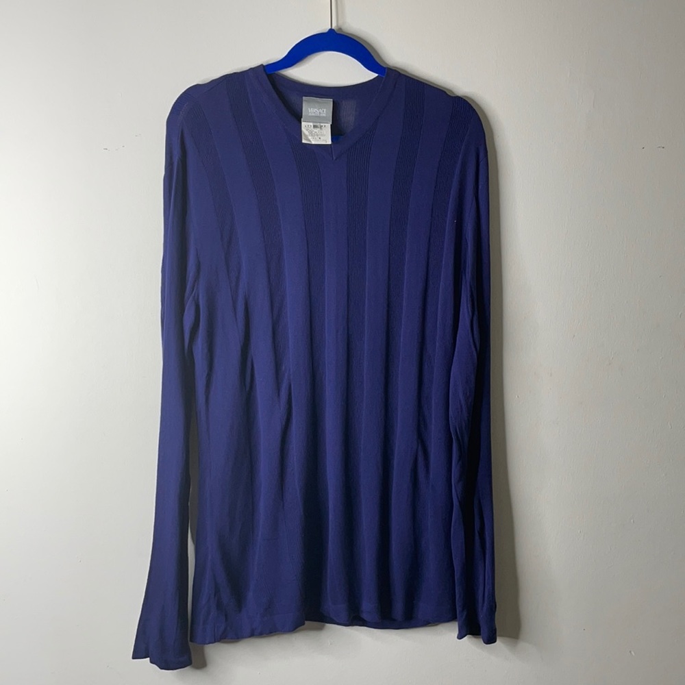 Versace Jeans Couture‎ vintage purple bluish sweater